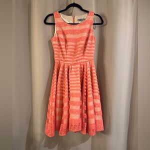 Women’s Danny and Nicole Striped Pink Dress